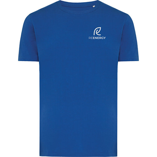 Iqoniq Brett T-Shirt Aus Recycelter Baumwolle, Königsblau , Königsblau, 30% recycelte und 70% biologische Baumwolle, XXL, 77,00cm x 0,50cm x 61,00cm (Länge x Höhe x Breite), Bild 3