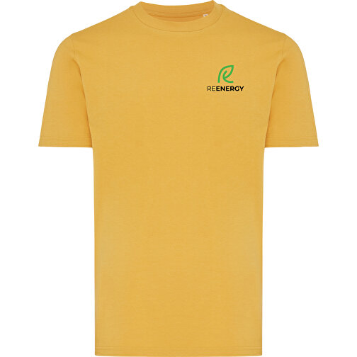 Iqoniq Brett T-Shirt Aus Recycelter Baumwolle, Ochre Yellow , ochre yellow, 30% recycelte und 70% biologische Baumwolle, XL, 75,00cm x 0,50cm x 58,00cm (Länge x Höhe x Breite), Bild 2