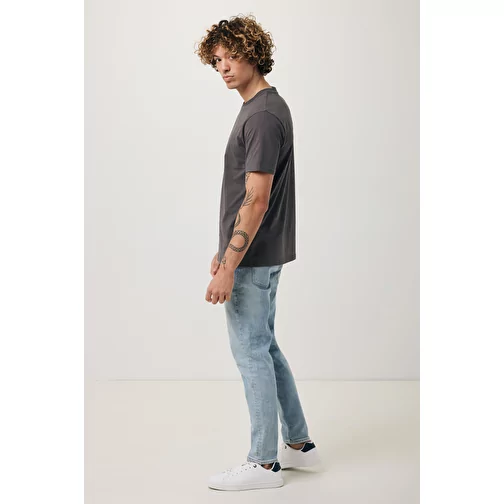 Iqoniq Brett T-shirt en coton recyclé, anthracite, Image 8