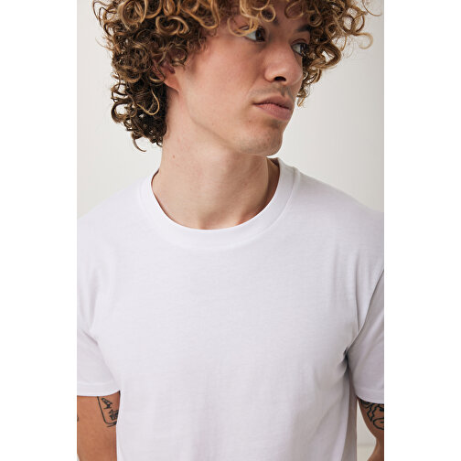 Iqoniq Brett T-Shirt Aus Recycelter Baumwolle , recycled white, 30% recycelte und 70% biologische Baumwolle, XXXL, 79,00cm x 0,50cm x 64,00cm (Länge x Höhe x Breite), Bild 13