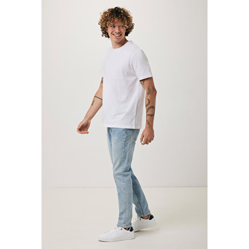 Iqoniq Brett T-Shirt Aus Recycelter Baumwolle , recycled white, 30% recycelte und 70% biologische Baumwolle, XXL, 77,00cm x 0,50cm x 61,00cm (Länge x Höhe x Breite), Bild 4