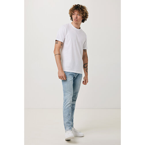 Iqoniq Brett T-Shirt Aus Recycelter Baumwolle , recycled white, 30% recycelte und 70% biologische Baumwolle, XXL, 77,00cm x 0,50cm x 61,00cm (Länge x Höhe x Breite), Bild 8