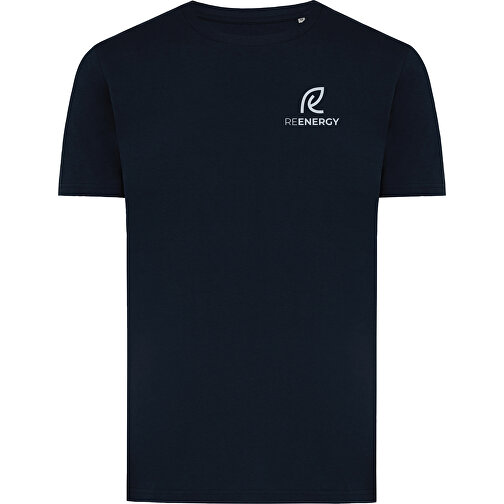 Iqoniq Brett T-Shirt Aus Recycelter Baumwolle, Navy Blau , navy blau, 30% recycelte und 70% biologische Baumwolle, S, 69,00cm x 0,50cm x 49,00cm (Länge x Höhe x Breite), Bild 3