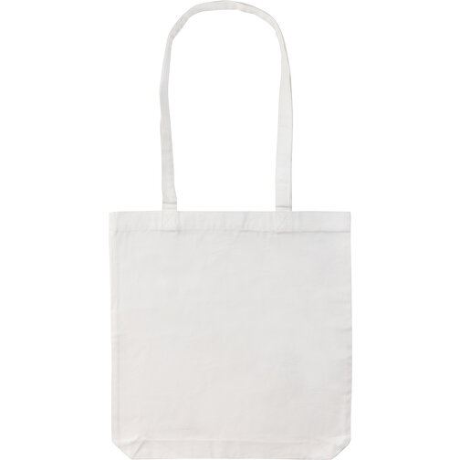 Impact Aware™ Recycelte Baumwolltasche, Weiss , weiss, Baumwolle - recycelt, 37,00cm x 40,00cm x 6,00cm (Länge x Höhe x Breite), Bild 2