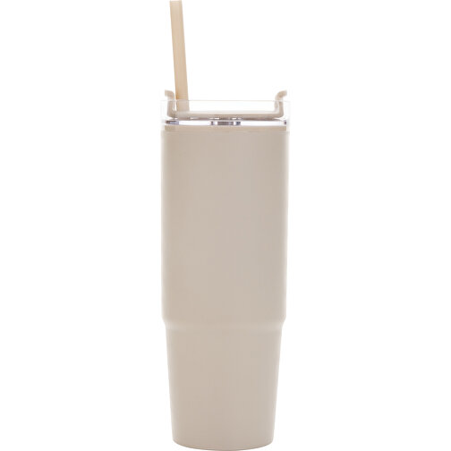 Tana-kopp laget av resirkulert plast med hank 900 ml, beige, Bilde 5