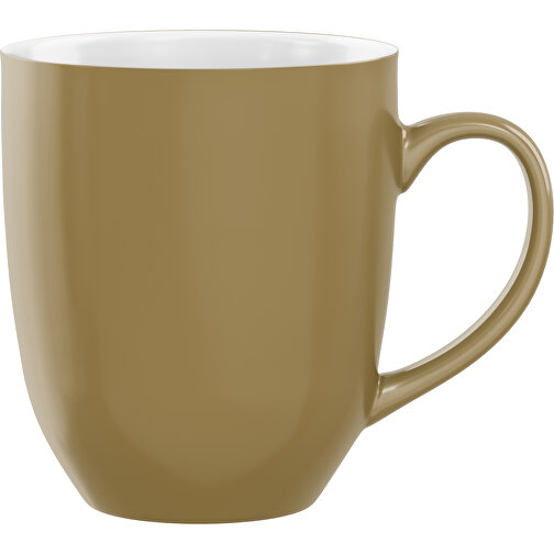 Bella Aussen Farbig Innen Weiß 330ml , gold / weiß, New Bone China Porzellan, 9,40cm x 12,00cm (Höhe x Breite), Bild 1