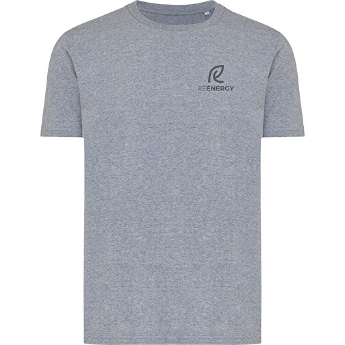 Iqoniq Brett T-Shirt Aus Recycelter Baumwolle, Light Heather Blue , light heather blue, 30% recycelte und 70% biologische Baumwolle, XL, 75,00cm x 0,50cm x 58,00cm (Länge x Höhe x Breite), Bild 3