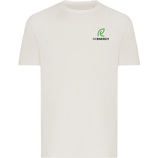 T-shirt Iqoniq Brett in cotone riciclato, bianco avorio, Immagine 3