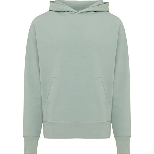 Iqoniq Yoho Relax-Hoodie Aus Recycelter Baumwolle, Iceberg Green , Iceberg green, 50% recycelte und 50% biologische Baumwolle, XXXL, 78,00cm x 1,00cm x 71,00cm (Länge x Höhe x Breite), Bild 1