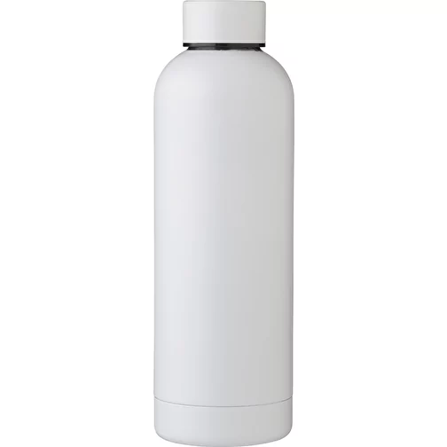 Gourde double paroi de 500 ml en acier inoxydable recyclé Isaih, Image 1