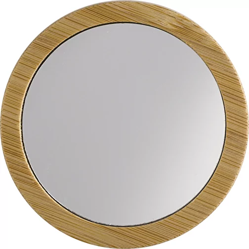 Miroir de poche Jeremiah en bambou, Image 1
