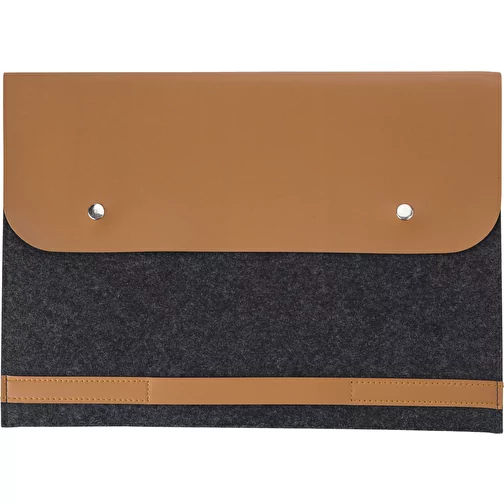 Pochette porte-ordinateur en feutre rPET Jonathan, Image 1