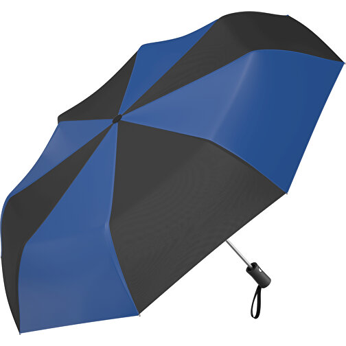 Regenschirm AO Paris , dunkelblau / schwarz, 100% Polyester pongee, 31,00cm (Länge), Bild 1