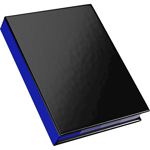 Hardcover Haftnotiz-Set Ana , schwarz / blau, Papier, 10,50cm x 1,50cm x 7,50cm (Länge x Höhe x Breite), Bild 2