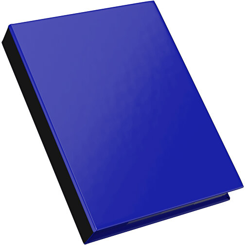 Hardcover Haftnotiz-Set Steffen , blau / schwarz, Papier, 10,50cm x 1,80cm x 7,50cm (Länge x Höhe x Breite), Bild 2