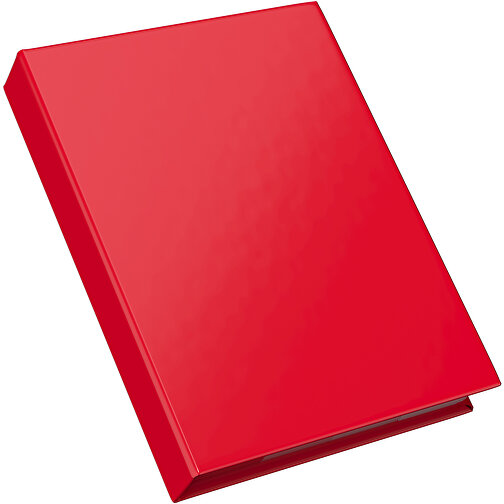 Hardcover Haftnotiz-Set Steffen , ampelrot, Papier, 10,50cm x 1,80cm x 7,50cm (Länge x Höhe x Breite), Bild 2