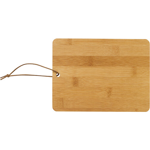 Schneidebrett BAMBOO SHAPE , braun, Bambus / PU, 20,00cm x 1,00cm x 15,00cm (Länge x Höhe x Breite), Bild 2