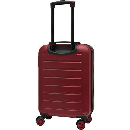 Trolley-Bordcase LUCCA , rot, ABS, 35,50cm x 56,00cm x 20,50cm (Länge x Höhe x Breite), Bild 2