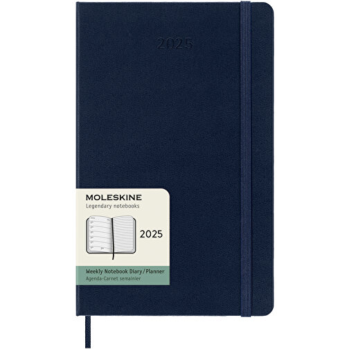 Moleskine Hardcover 12 måneders ugekalender L, Billede 1