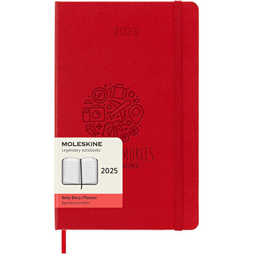 Moleskine Hardcover 12 måneders dagskalender, Billede 2