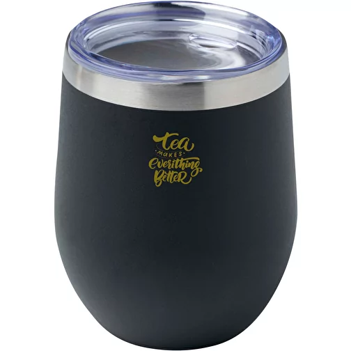 Taza con aislamiento de cobre de 350 ml de acero inóxidable reciclado con certificado RCS 'Corzo', Imagen 2