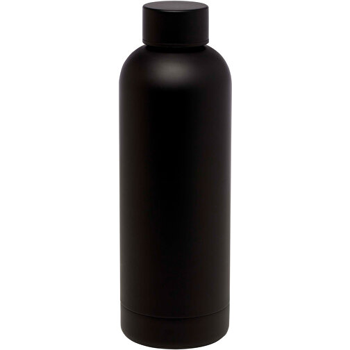 Spring 500 Ml RCS-zertifizierte Kupfer-Vakuum Isolierflasche Aus Recyceltem Edelstahl , schwarz, Recycled stainless steel, 22,40cm x 7,40cm (Höhe x Breite), Bild 5