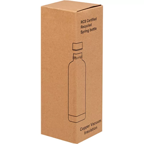 Bouteille isotherme avec isolation par le vide Spring 500 ml en cuivre inoxydable recyclé certifié, Image 3