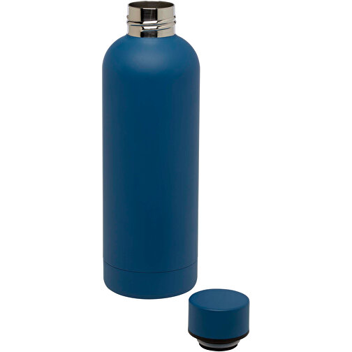 Spring 500 Ml RCS-zertifizierte Kupfer-Vakuum Isolierflasche Aus Recyceltem Edelstahl , ozeanblau, Recycled stainless steel, 22,40cm x 7,40cm (Höhe x Breite), Bild 6