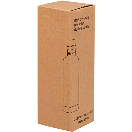 Bouteille isolante sous vide en cuivre recyclé Spring 500 ml certifiée RCS, Image 1