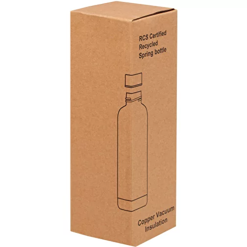 Spring 500 ml RCS certificeret recycled rustfrit stål kobbervakuumisoleret flaske, Billede 2