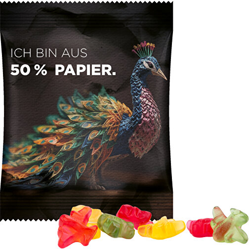 Minipose 10 g, frugtgummi i standardformer, Billede 1