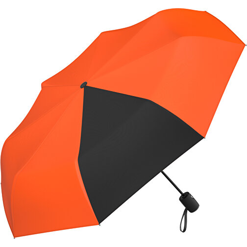 Regenschirm AOC Hamburg , orange / schwarz, 100% Polyester Pongee, 30,00cm (Länge), Bild 1