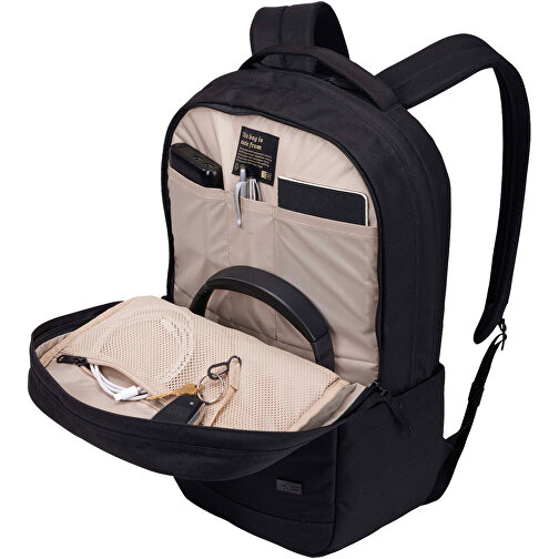 Case Logic Invigo 15,6' Rucksack , schwarz, 600D Recyceltes Polyester, 30,50cm x 46,00cm x 19,00cm (Länge x Höhe x Breite), Bild 6