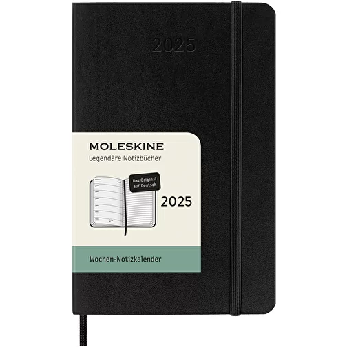 Moleskine soft cover 12 måneders ugelommekalender - tysk, Billede 1