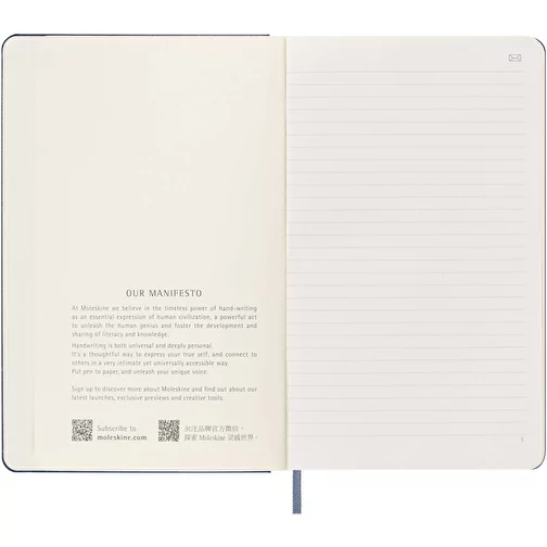 Moleskine Smart anteckningsbok L – linjerad, Bild 5