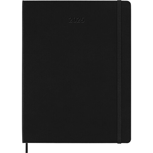 Moleskine Hardcover 12 Monate Wochenkalender XL , schwarz, FSC certified paper, 25,00cm x 19,00cm (Länge x Breite), Bild 3