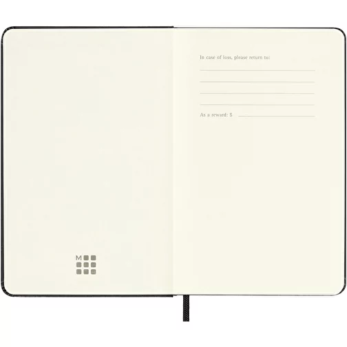 Moleskine hard cover 12 måneders vandret ugelommekalender, Billede 5