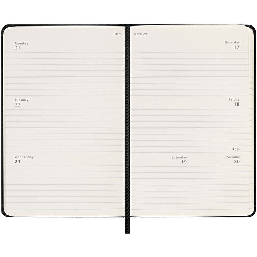 Moleskine Hardcover 12 mois PK agenda semainier, Image 6