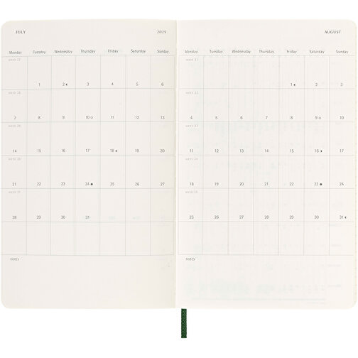 Moleskine Softcover 12 måneders ukekalender L, Bilde 7