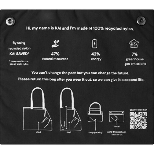Bolsa circular reciclada Kai GRS, Imagen 5