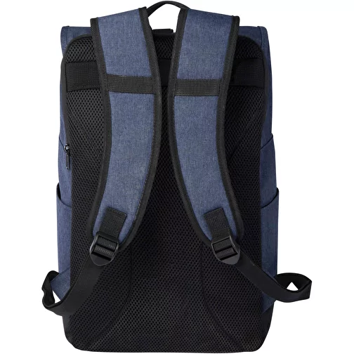 Sac à dos Hoss recyclé GRS avec rabat enroulable pour ordinateur portable de 15,6' 12L, Image 4