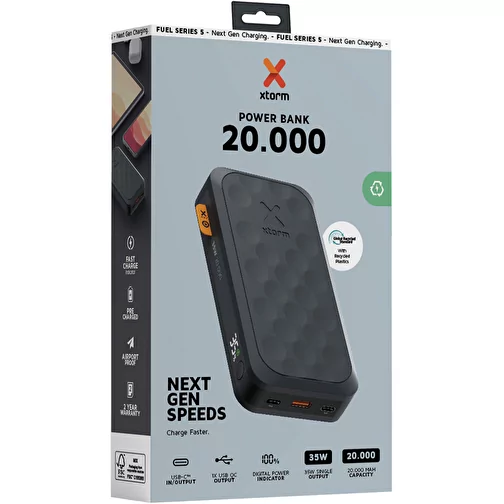 Xtorm FS520 seria Fuel powerbank o pojemności 20 000 mAh i mocy 35 W, Obraz 3