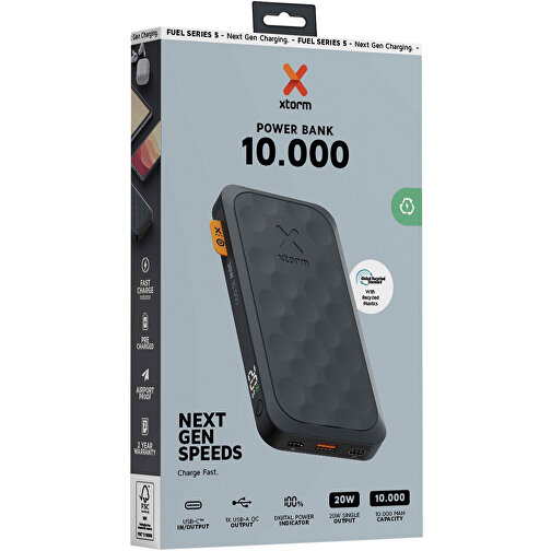 Xtorm FS510 Serie Fuel 10.000 mAh 20 W Powerbank, Immagine 2