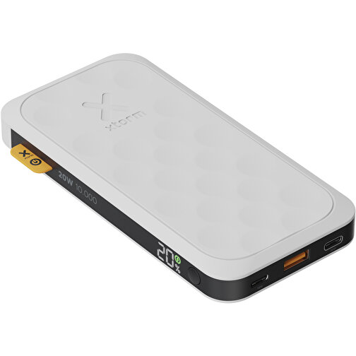 Xtorm FS510 Fuel Serie 10.000 MAh 20 W Powerbank , weiß, Recycelter ABS Kunststoff, 13,60cm x 1,50cm x 7,10cm (Länge x Höhe x Breite), Bild 5