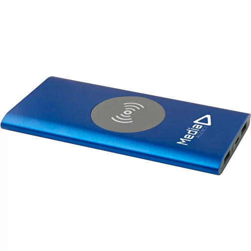 Power bank wireless da 8000 mAh Type C in alluminio riciclato Juice, Immagine 2