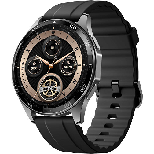 Prixton SWB33 Smartwatch , schwarz, Kunststoff, 56,50cm x 34,90cm x 39,00cm (Länge x Höhe x Breite), Bild 1