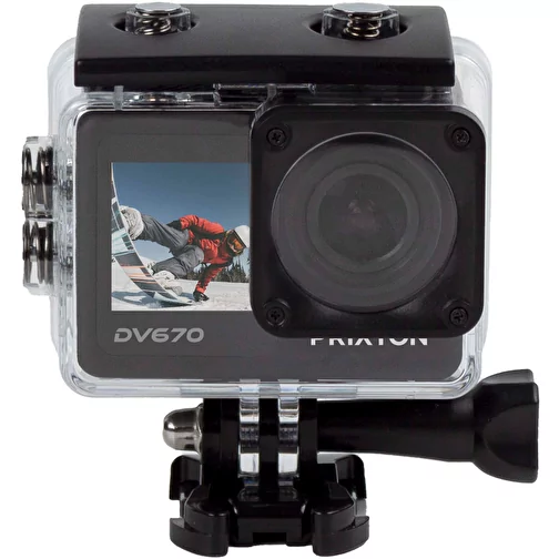 Action camera a doppio schermo da 4K Prixton DV670, Immagine 2