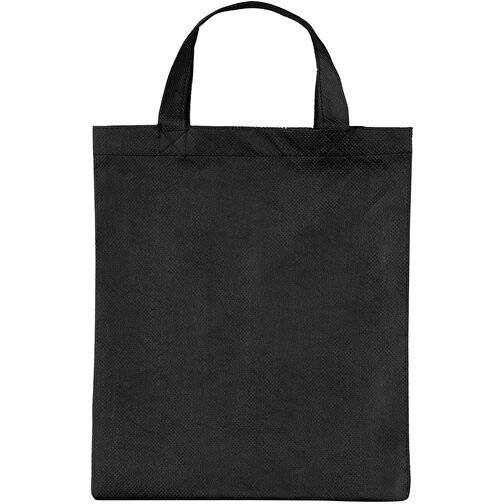 PP-Tasche (schwarz, 100 % Polypropylen, 12g) als Werbemittel Auf