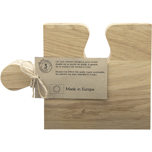 SCX.design K05 Juego de tablas de cortar Puzzle de roble, Imagen 2