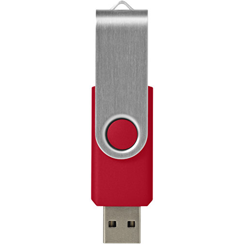 Rotate-basic USB-Stick 3.0 , mittelrot MB , 32 GB , Kunststoff, Aluminium MB , 5,80cm x 1,90cm x 1,00cm (Länge x Höhe x Breite), Bild 3